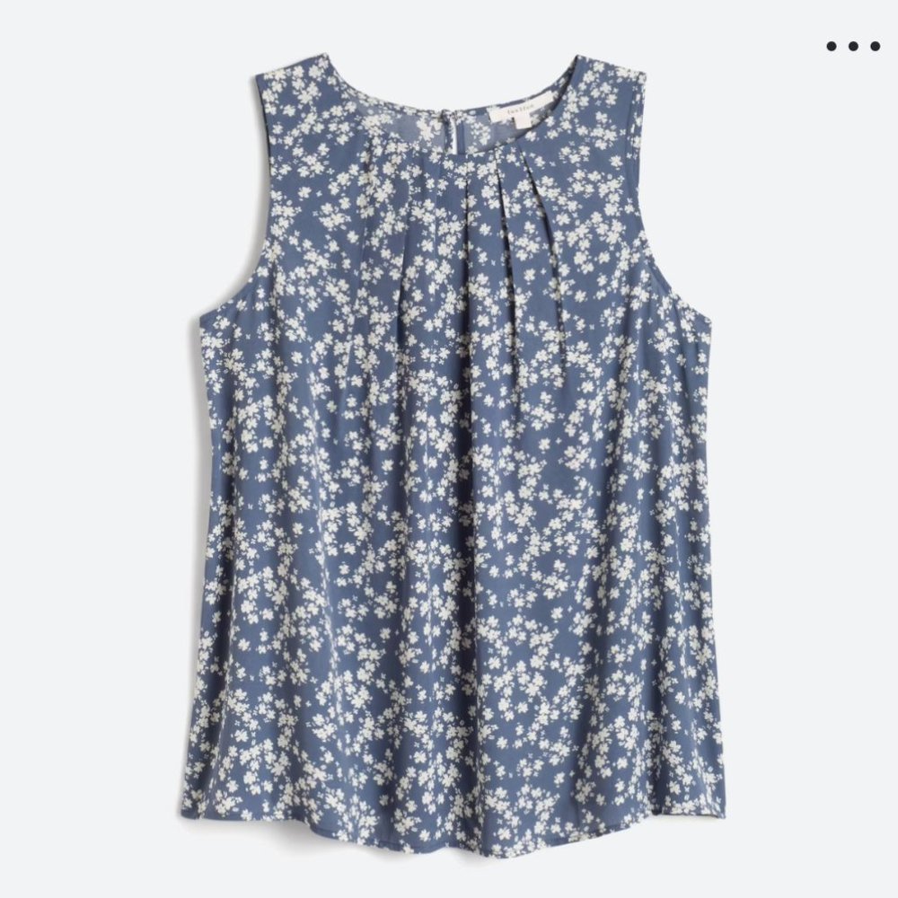 Aliza Pleated Neck Blouse